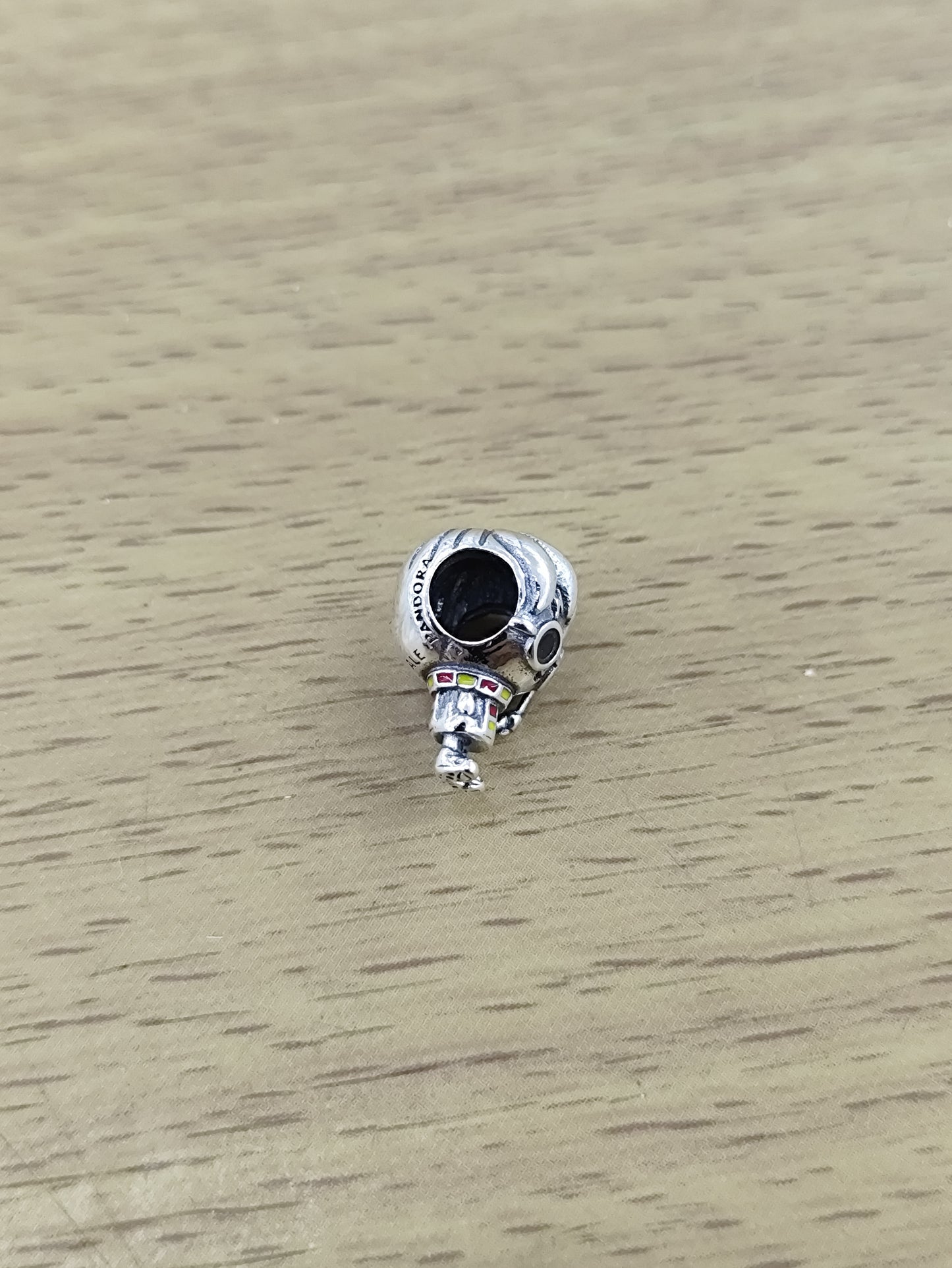 TMPCH052 Dije Charm Pand Harry Potter en Plata Fina .925