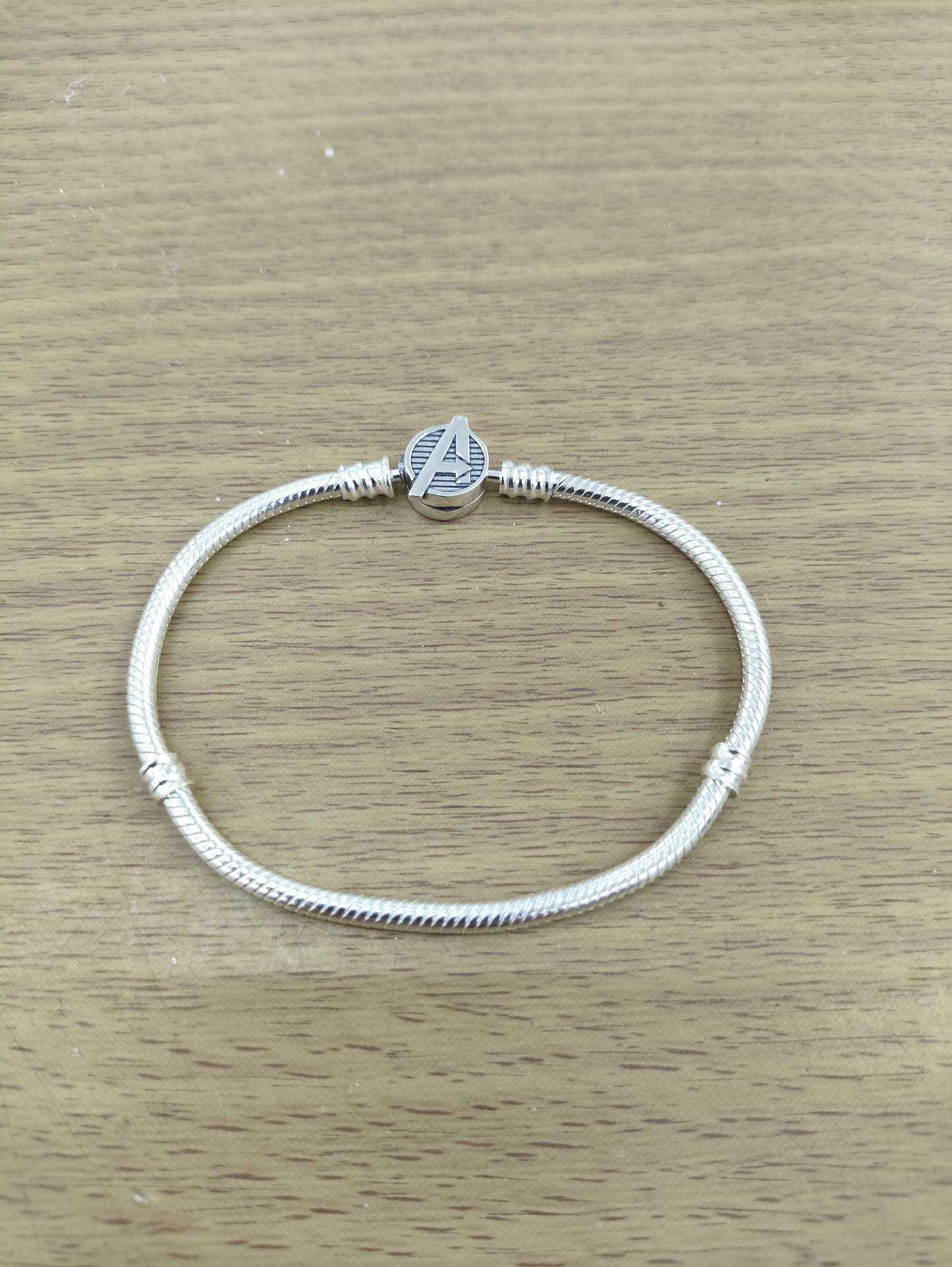 TMPPD023-18 Pulsera Dama Pand Avengers 18 cm en Plata Fina .925