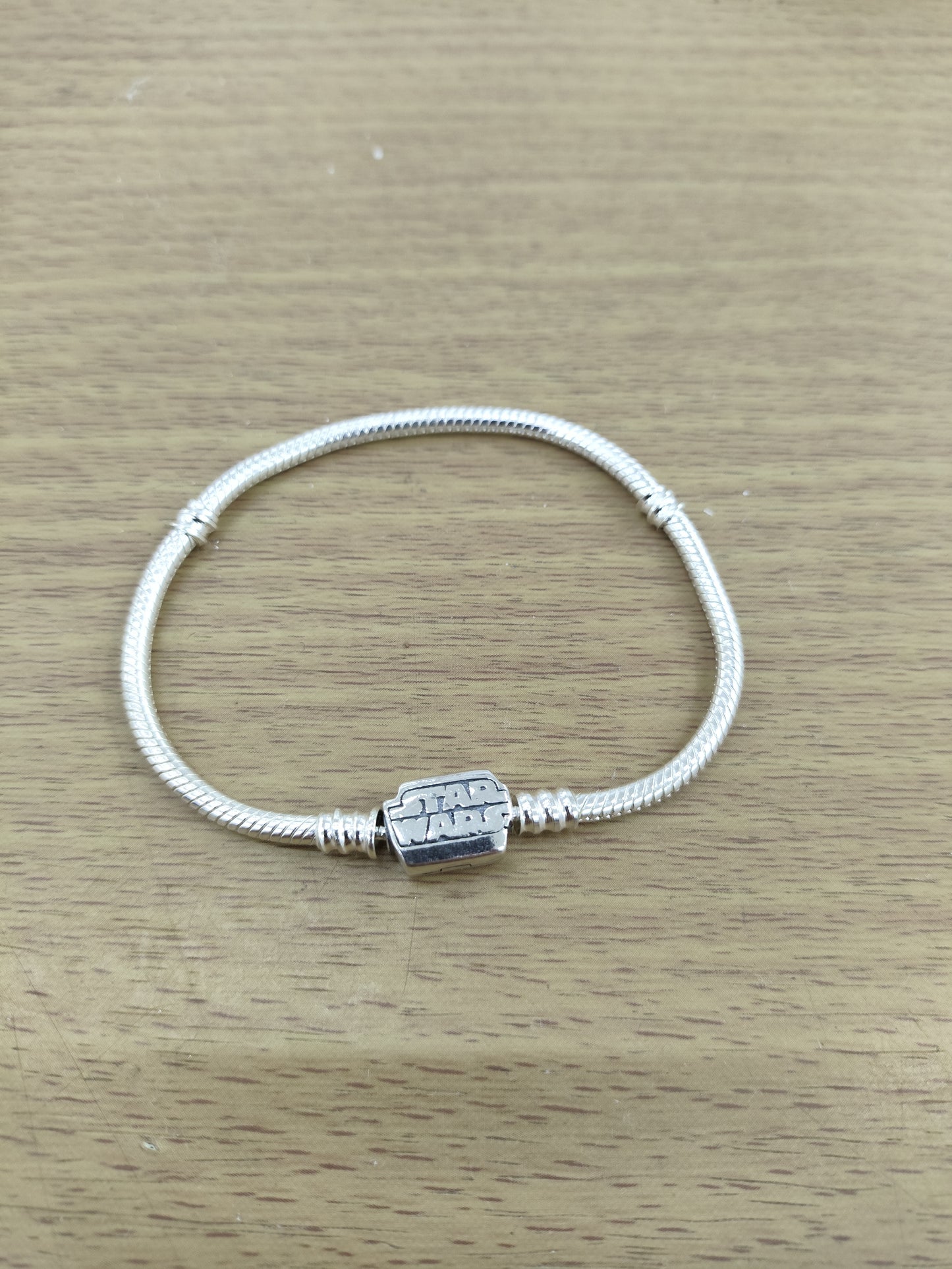 TMPPD024-19 Pulsera Dama Pand Stars Wars 19 cm en Plata Fina .925