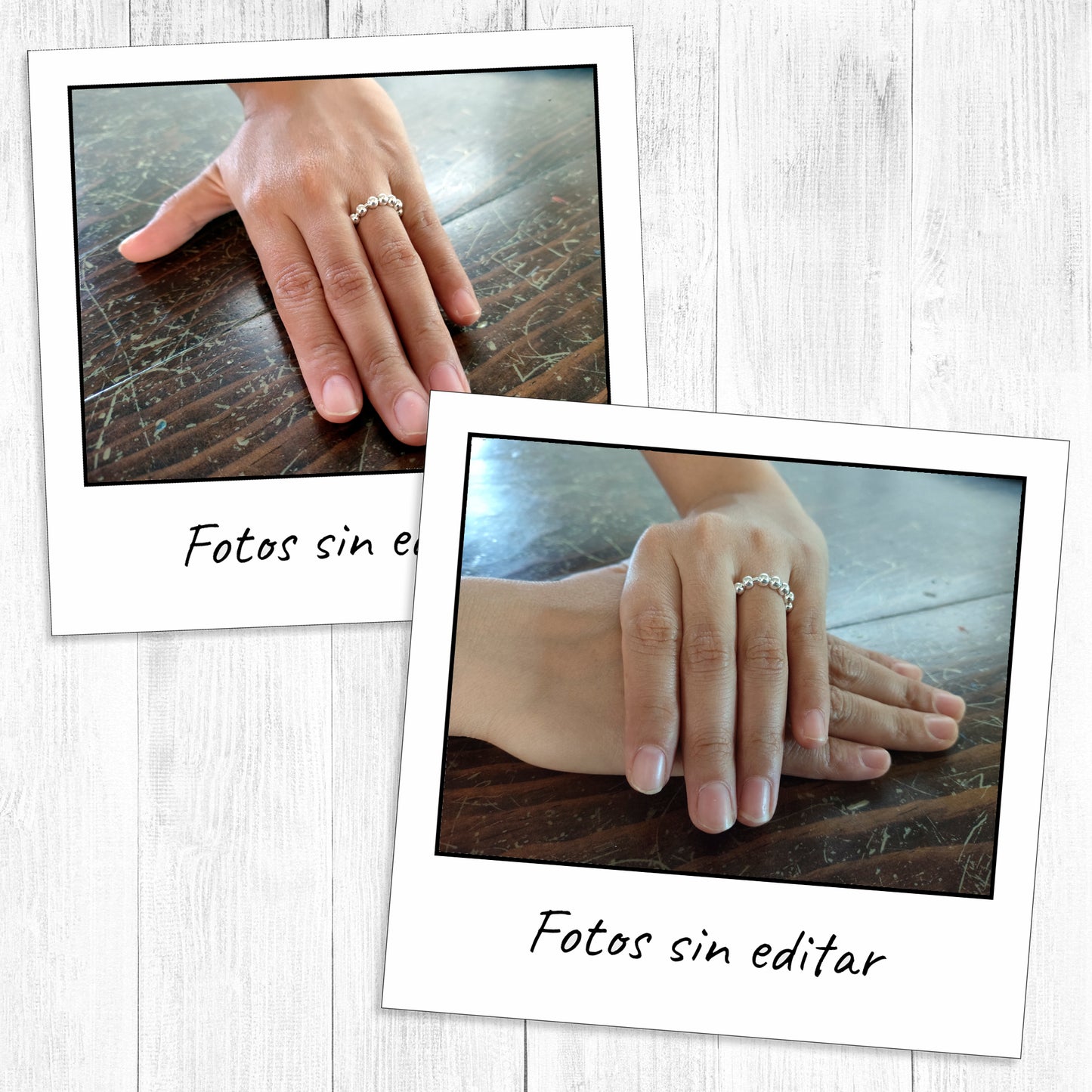 LPAD075 Anillo Modelo Bolitas Anti Ansiedad Plata .925 Taxco Gro 3215862662