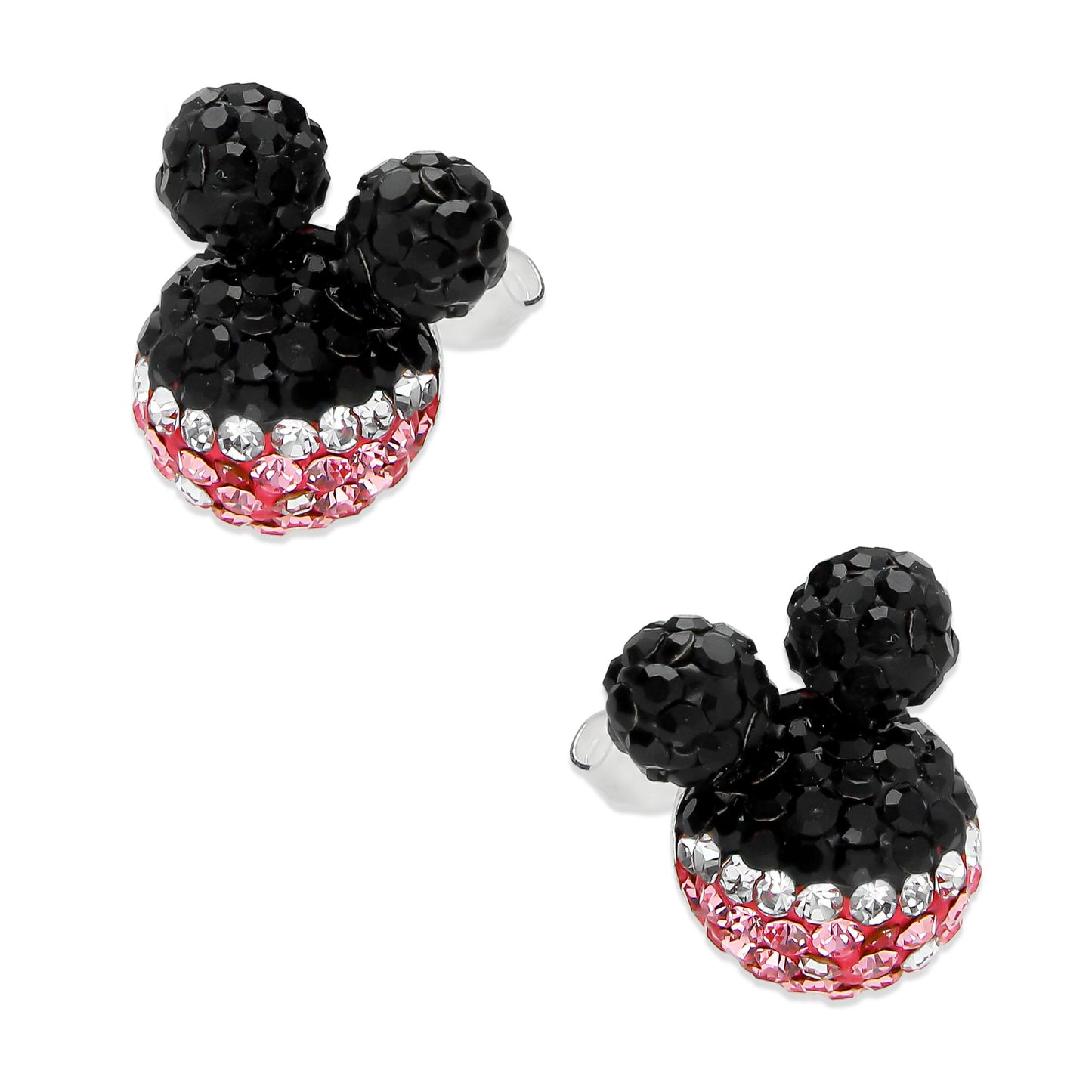 LPAP066 Arete Broq Esfera Orejitas PM Cristalitos Plata .925 Taxco 2018883677