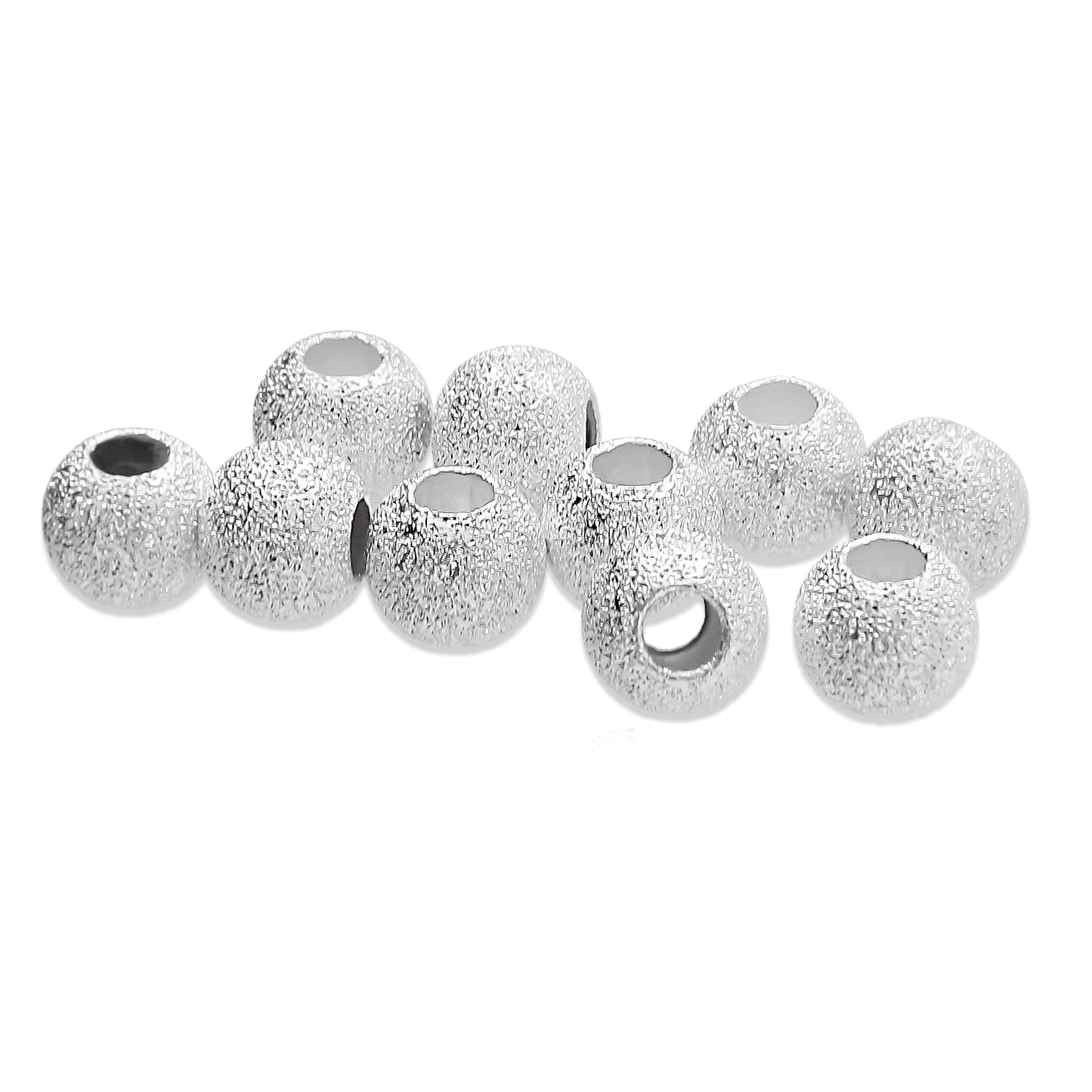 LPBO004 Bola Laser 4 mm para Armar - 10 Piezas de Plata .925 2023759121