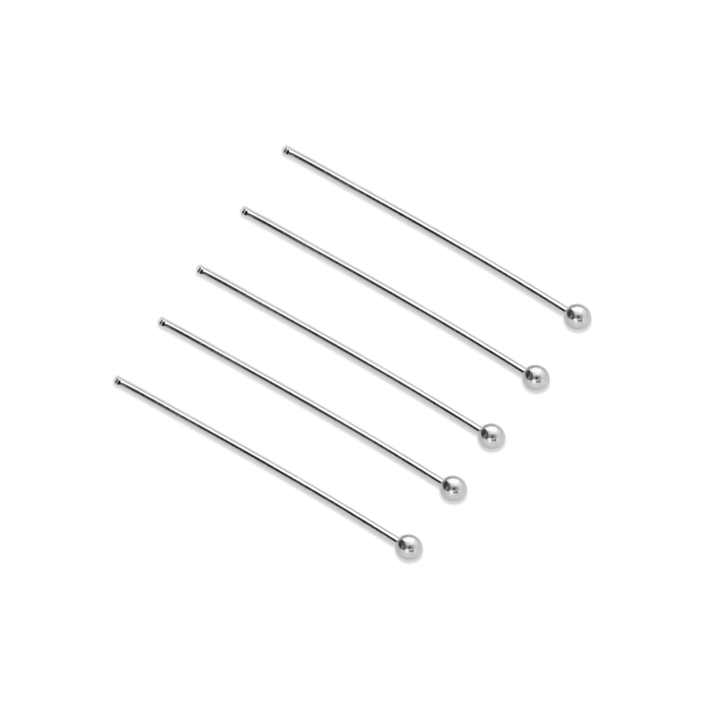 LPCE001 Cerillos 3 cm Para Armar - 5 Piezas en Plata .925 2965059554