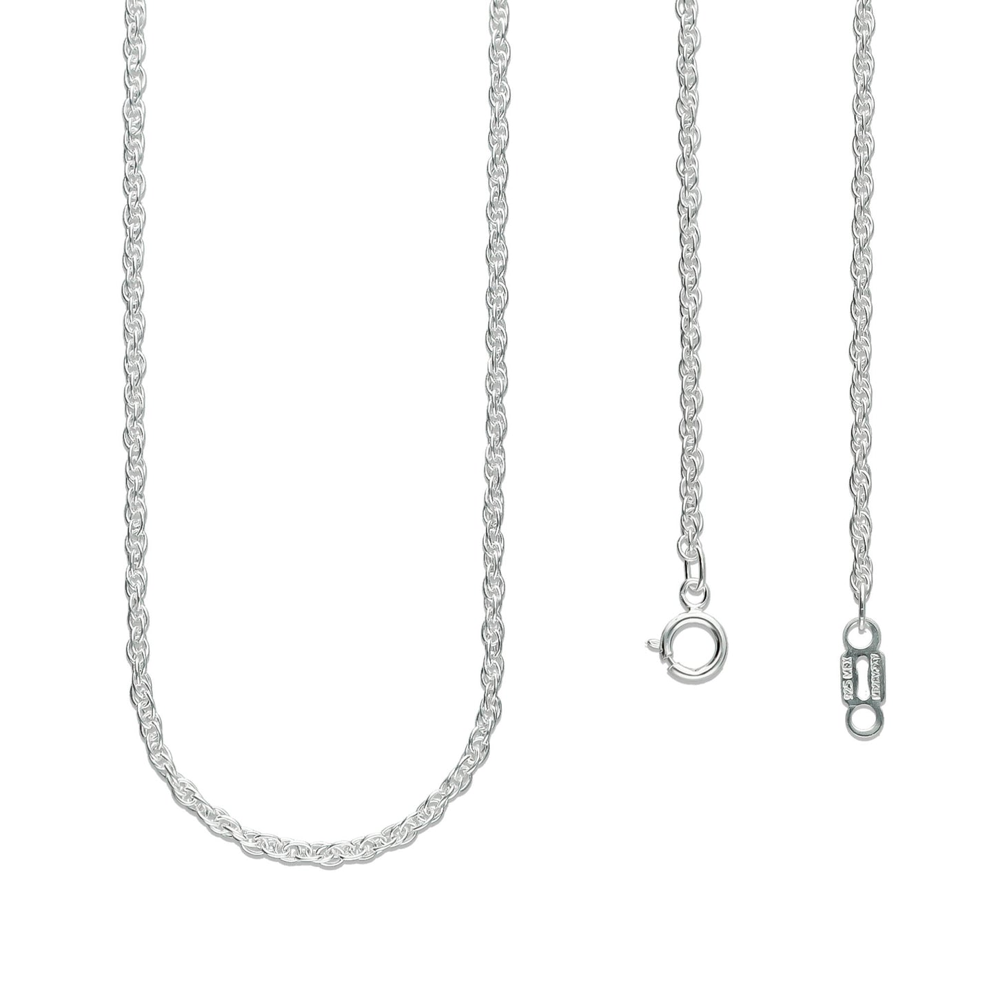 LPCU008-55 Cadena Torsal Ligera 2 Mm X 55 Cm 739350365