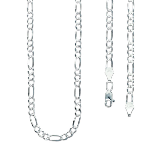 LPCU029-70 Cadena Gruesa Hombre 70 Cms X 5 Mm Fígaro 3 por 1 - 657347047