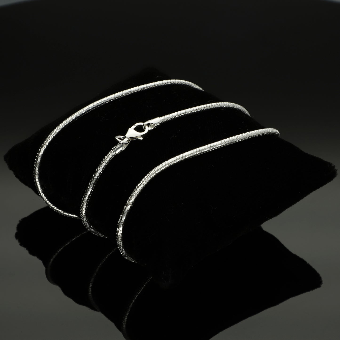 LPCU043-55 Cadena Cola de Rata Diamant Premium 2.4 mm x 55 cm Plata .925 2388255420