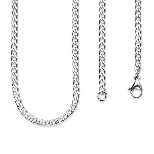 LPCUAC002-60 Cadena Cuban Link 2.8 mm x 60 cm Acero Inox Premium 3486703744