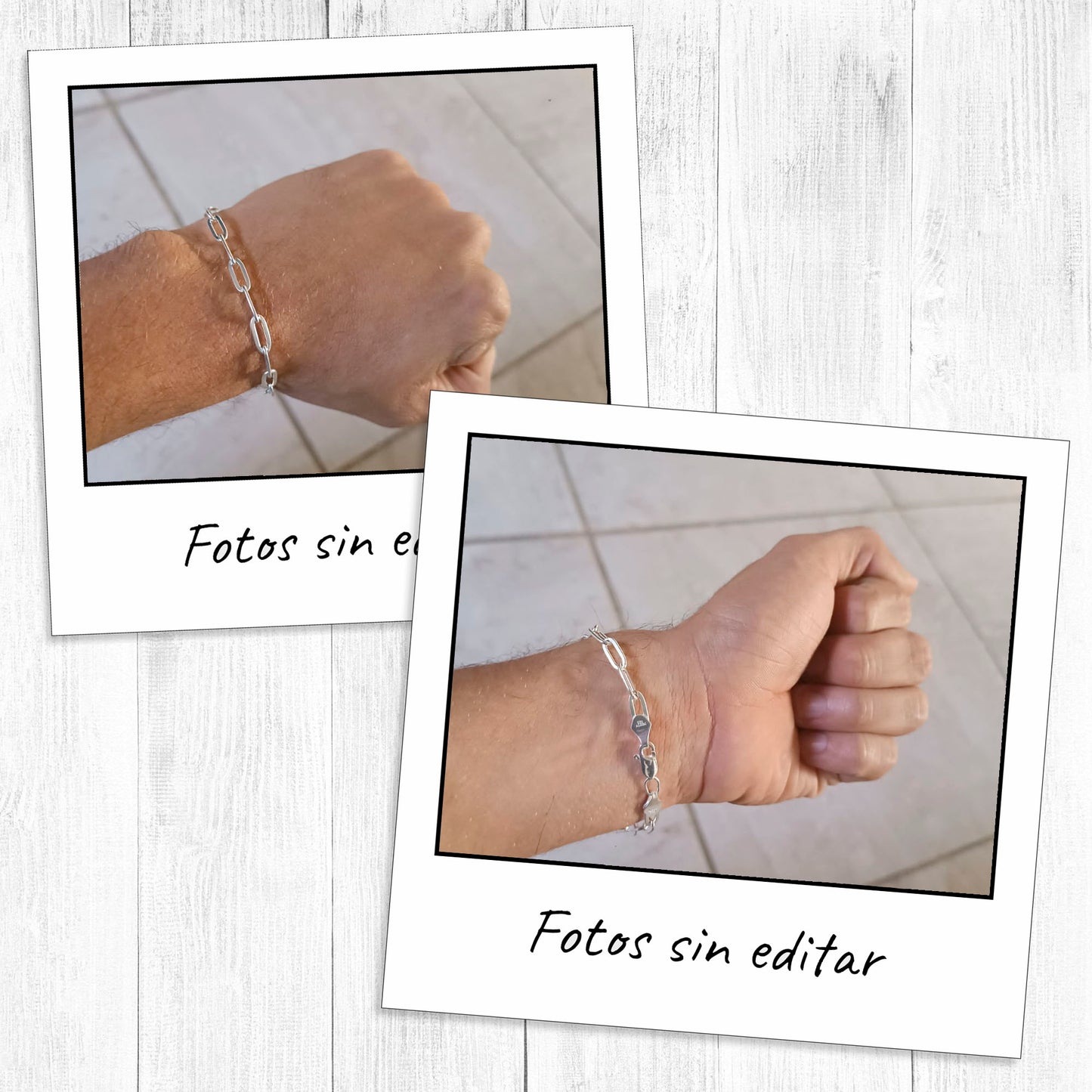 LPPC033 Pulsera Fígaro Milán 4.5 mm x 19 cm Plata Ley .925 Taxco Gro 1370463305