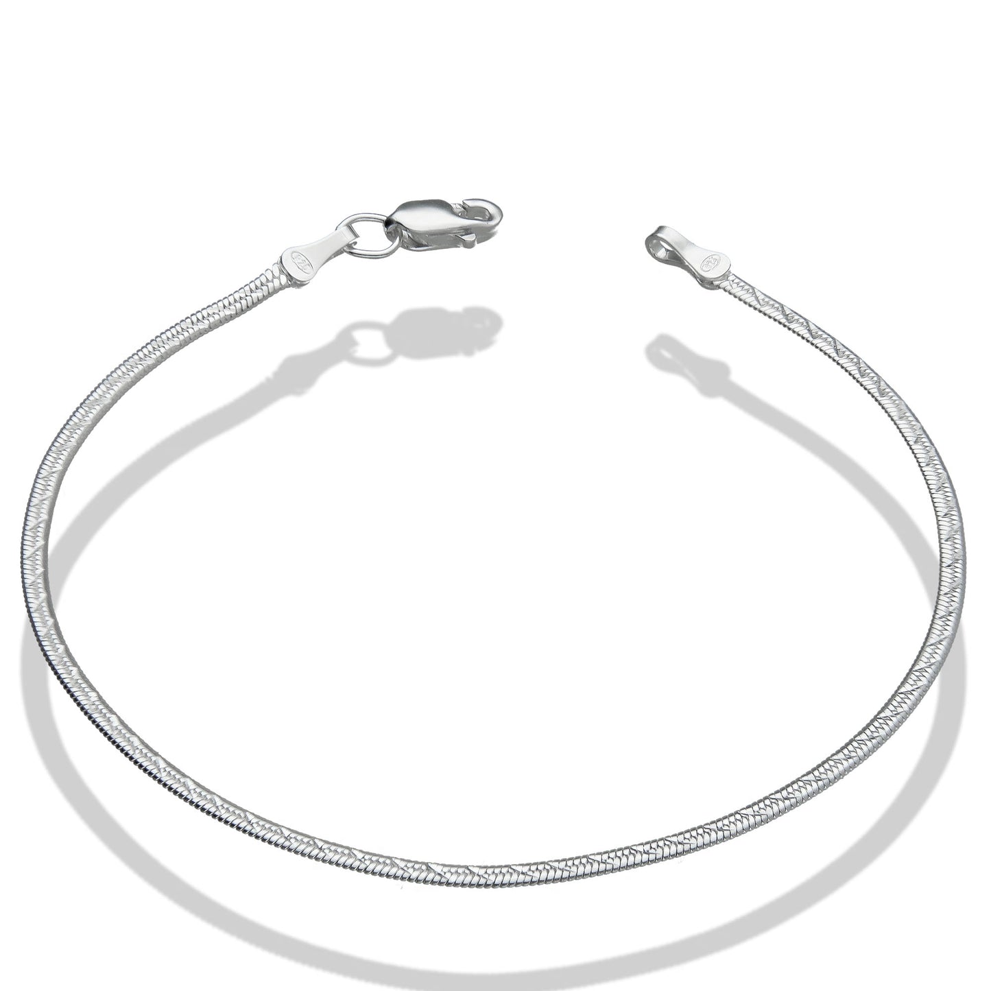 LPPD050 Pulsera Monorriel Oval 1.8 mm x 18 cm en Plata Ley .925 1531756631