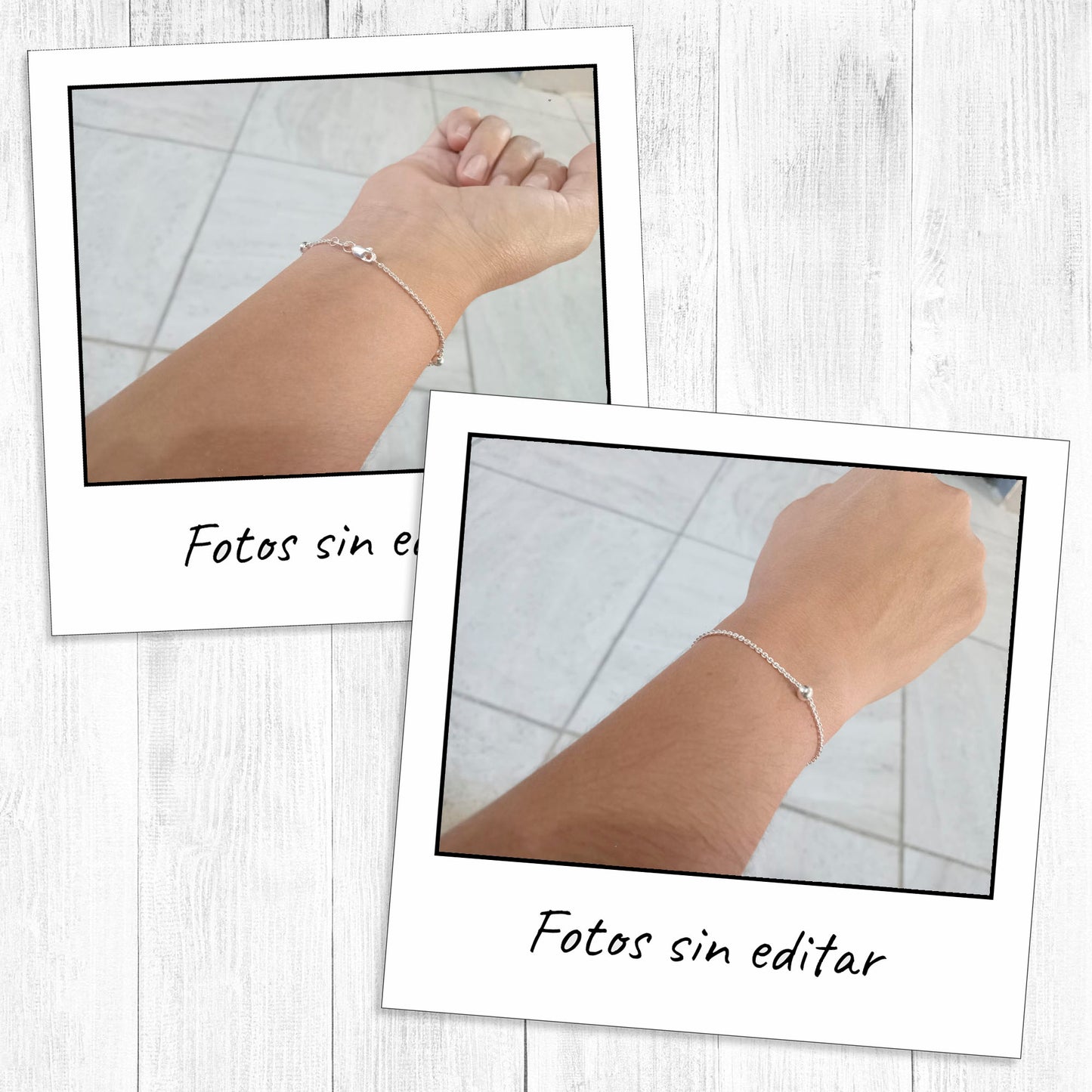 LPPD052 Pulsera Viviana 3 Bolitas 1.5 mm x 18 cm en Plata Ley .925 1532136254