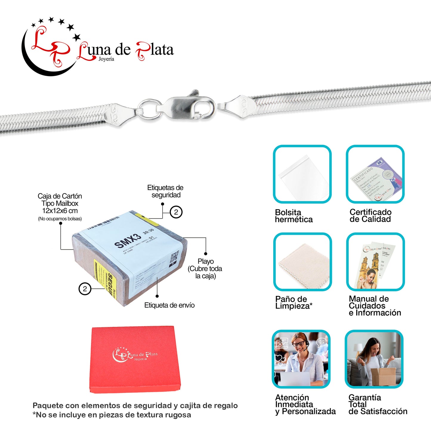 LPPD067 Pulsera Monorriel Ovalada 3 mm x 18 cm Plata Ley .925 1683992166