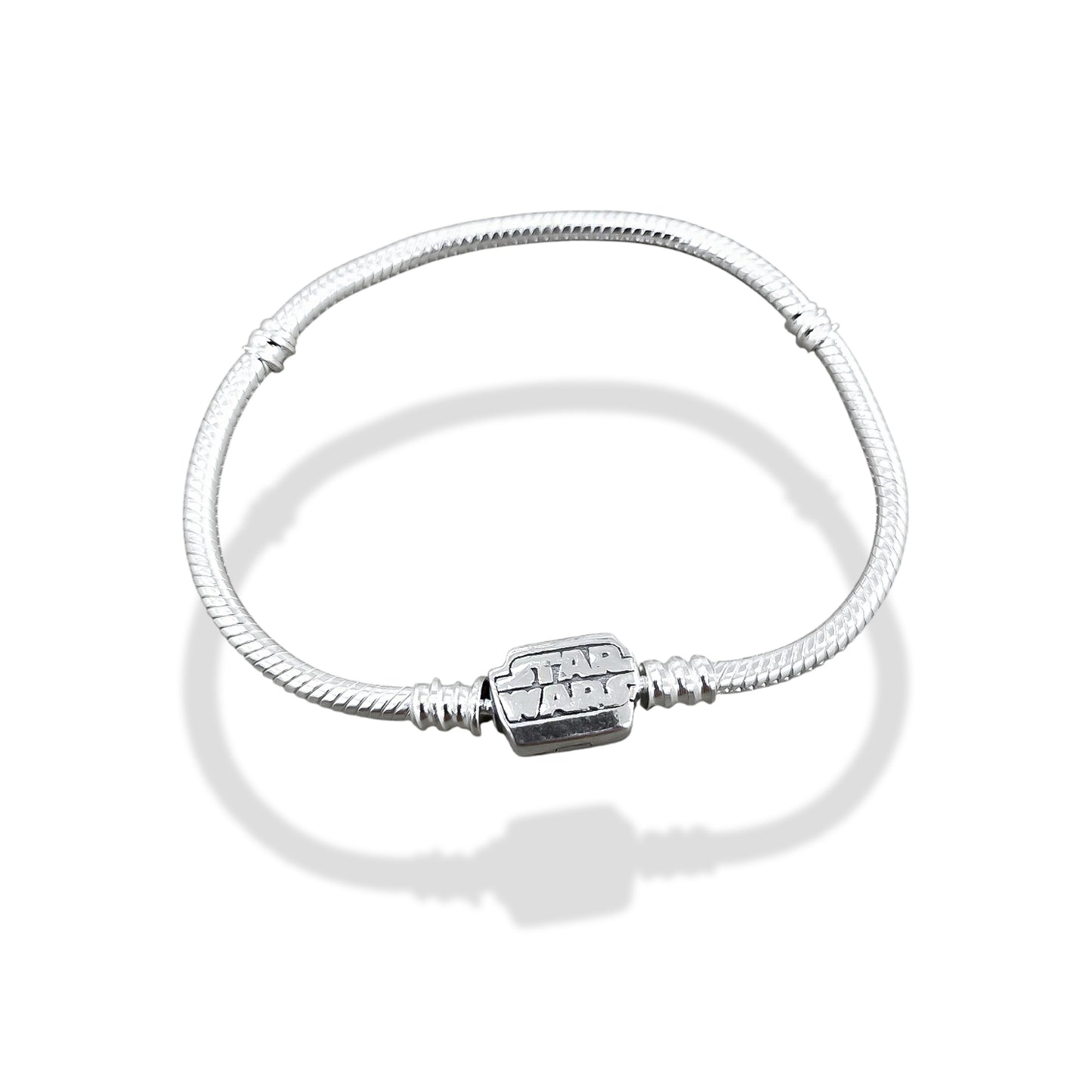 TMPPD024-17 Pulsera Dama Pand Stars Wars 17 cm en Plata Fina .925