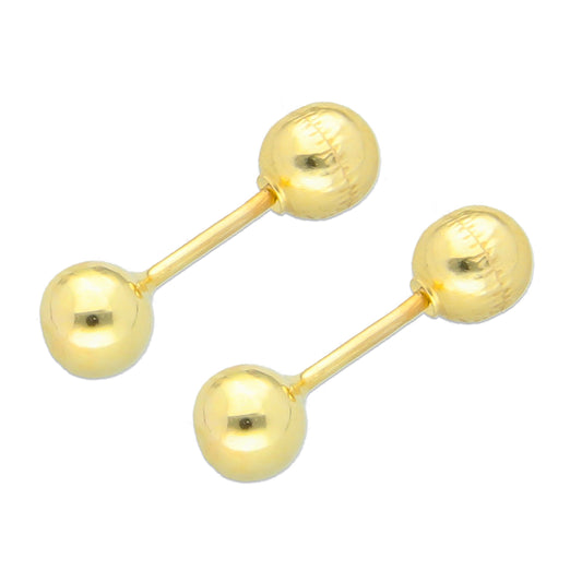 LPAUBR004 Aretes Broquel de Oro 10K Bebé o Mujer Dormilona 0 152 1831940004