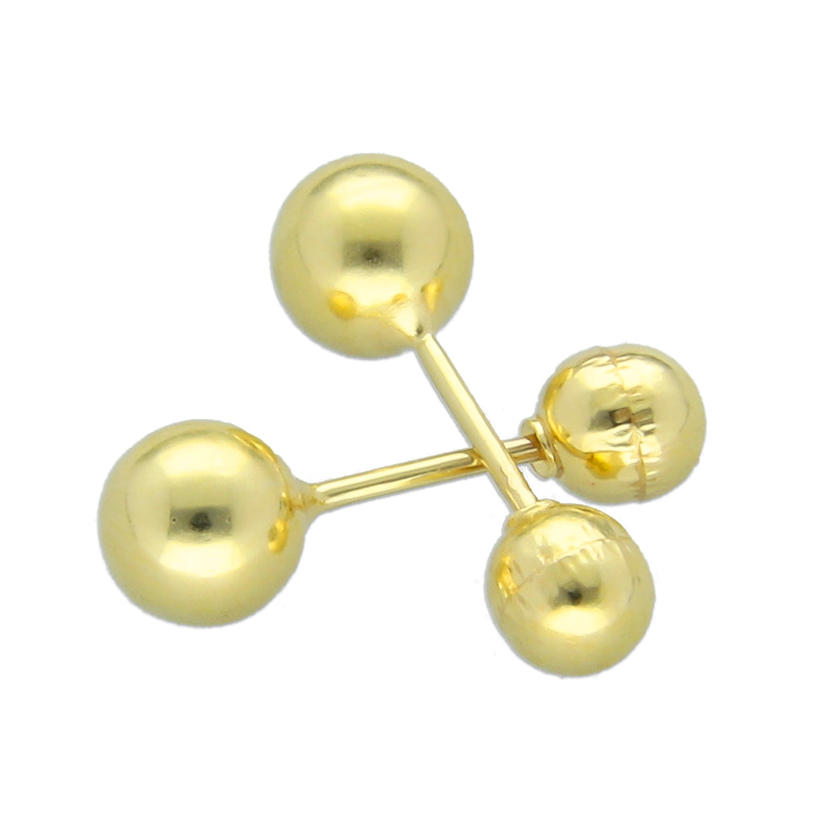 LPAUBR005 Aretes Broquel de Oro 10K Bebé o Mujer Dormilona 1 153 1831909778