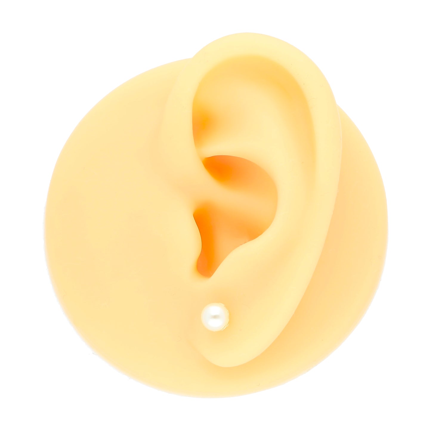 LPAUBR010 Aretes Broquel de Oro 10K Niña o Mujer Perla Bflor 5 143 1831957484