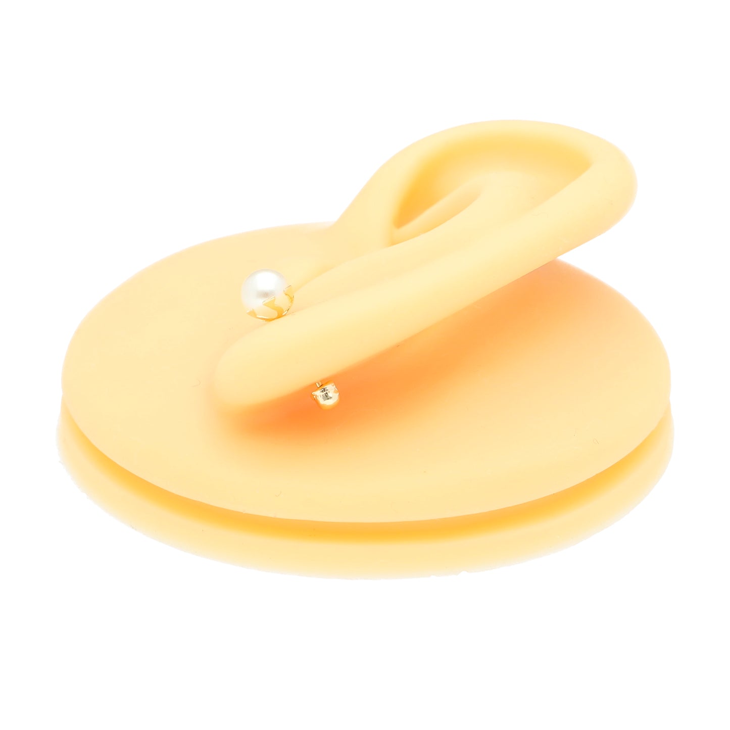 LPAUBR010 Aretes Broquel de Oro 10K Niña o Mujer Perla Bflor 5 143 1831957484