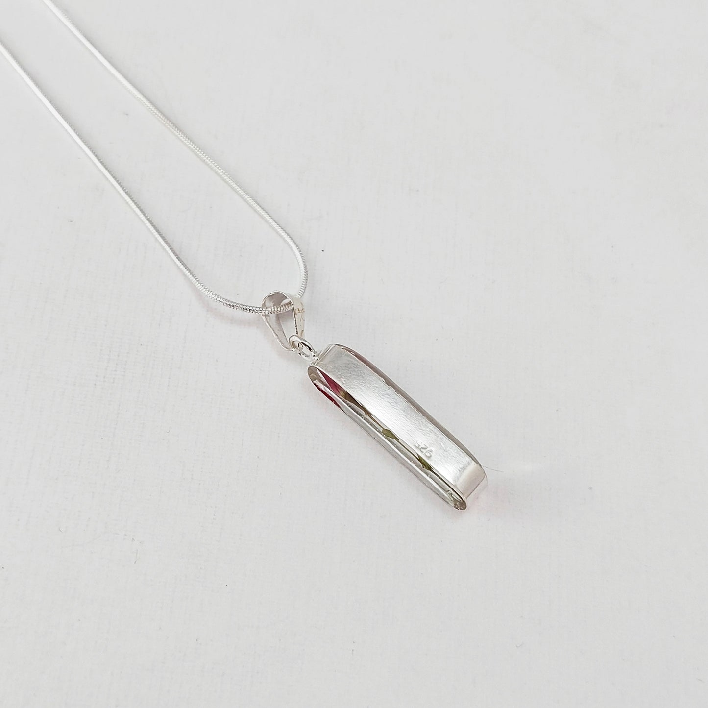 LPDP091 Dije Rosa Capullo Ch + Cadena 45 cm en Plata Ley .925 1631234860