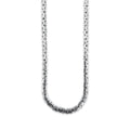 TMPCU005 Cadena Bali Planchada 5.2 mm x 60 cm en Plata Fina .925