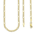 MR10CU003-50 Cadena Oro Sólido 10K EMF10 Modelo Figaro 3*1 3 mm x 50 cm