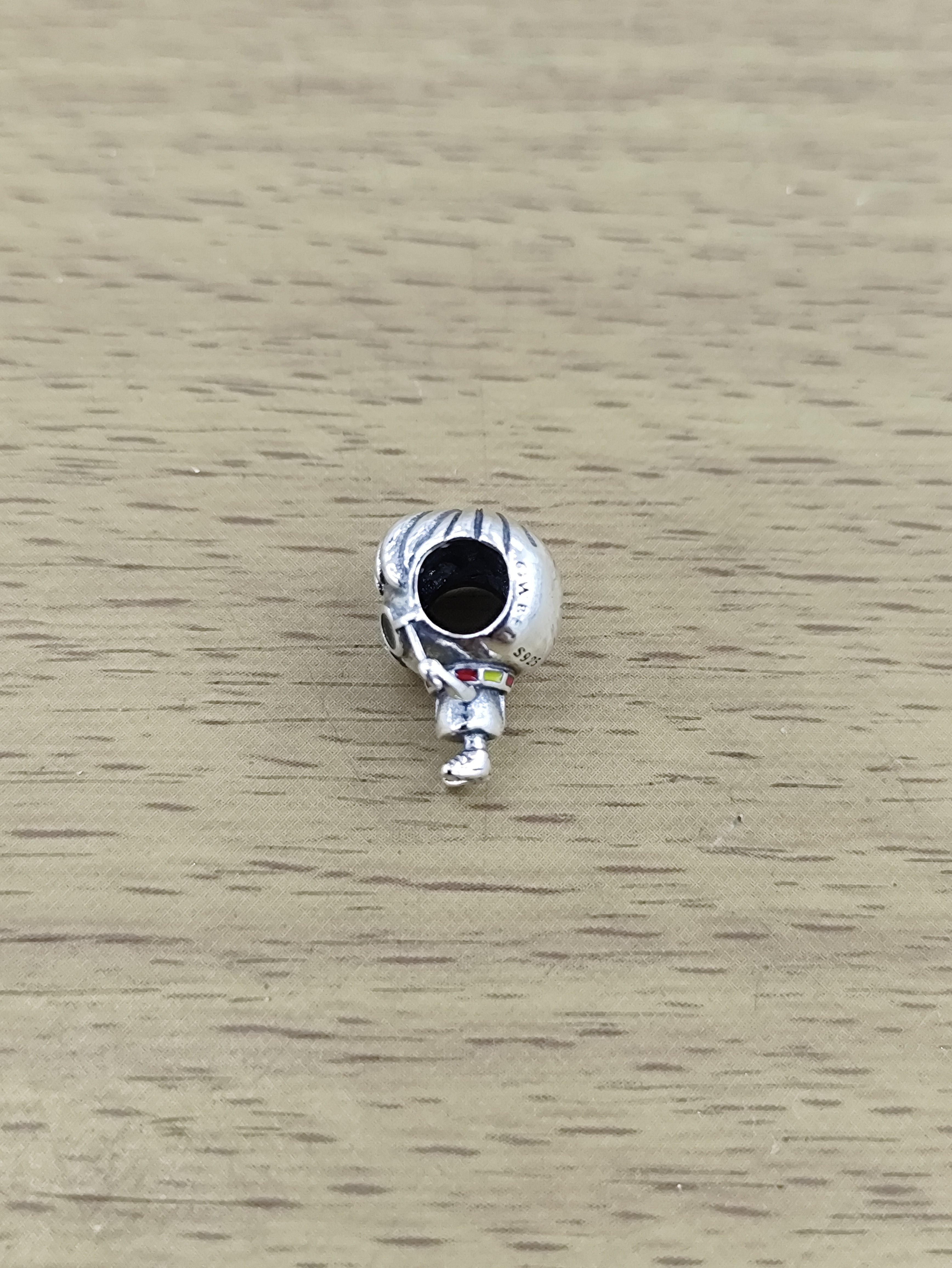 TMPCH052 Dije Charm Pand Harry Potter en Plata Fina .925