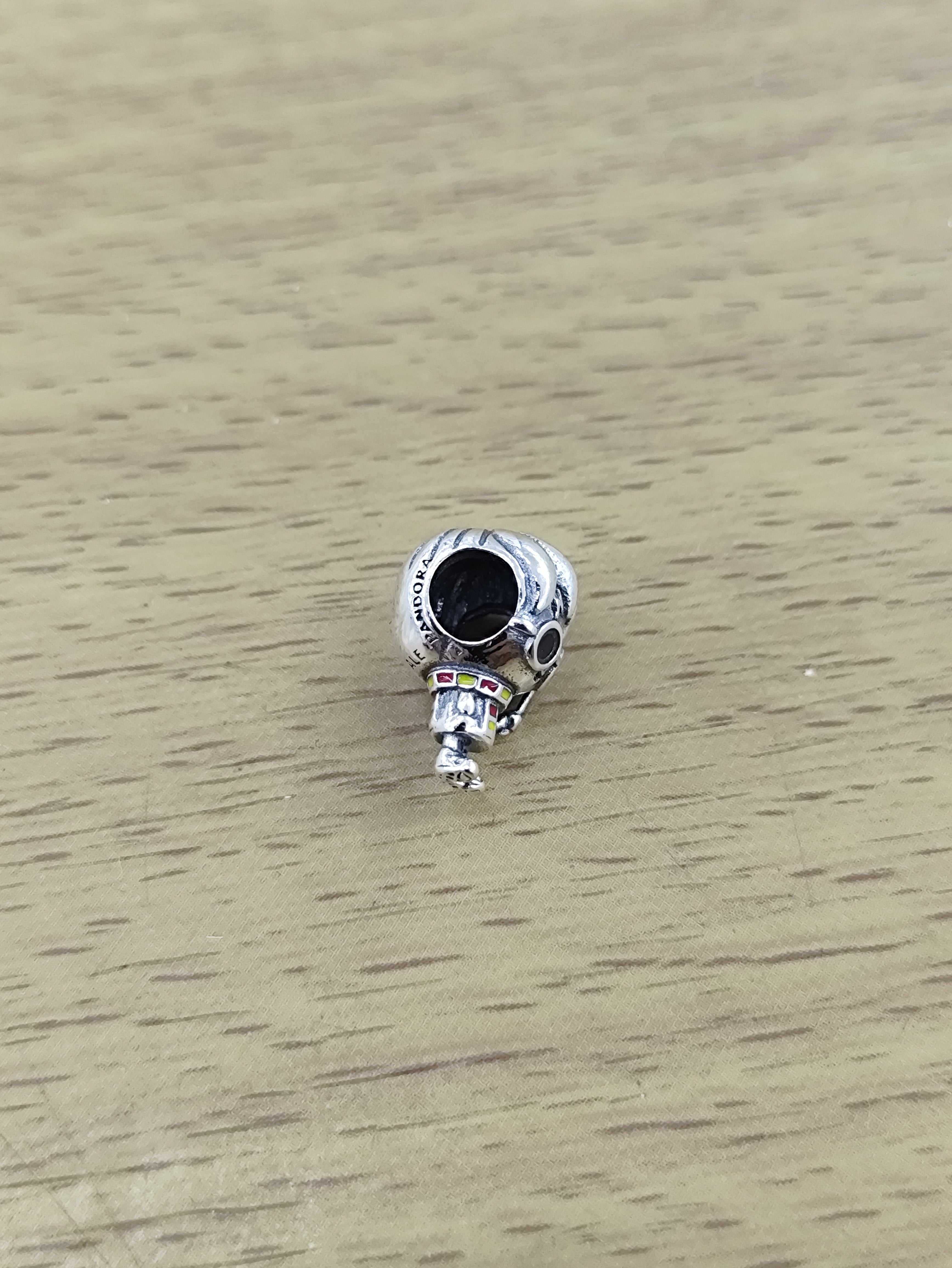 TMPCH052 Dije Charm Pand Harry Potter en Plata Fina .925