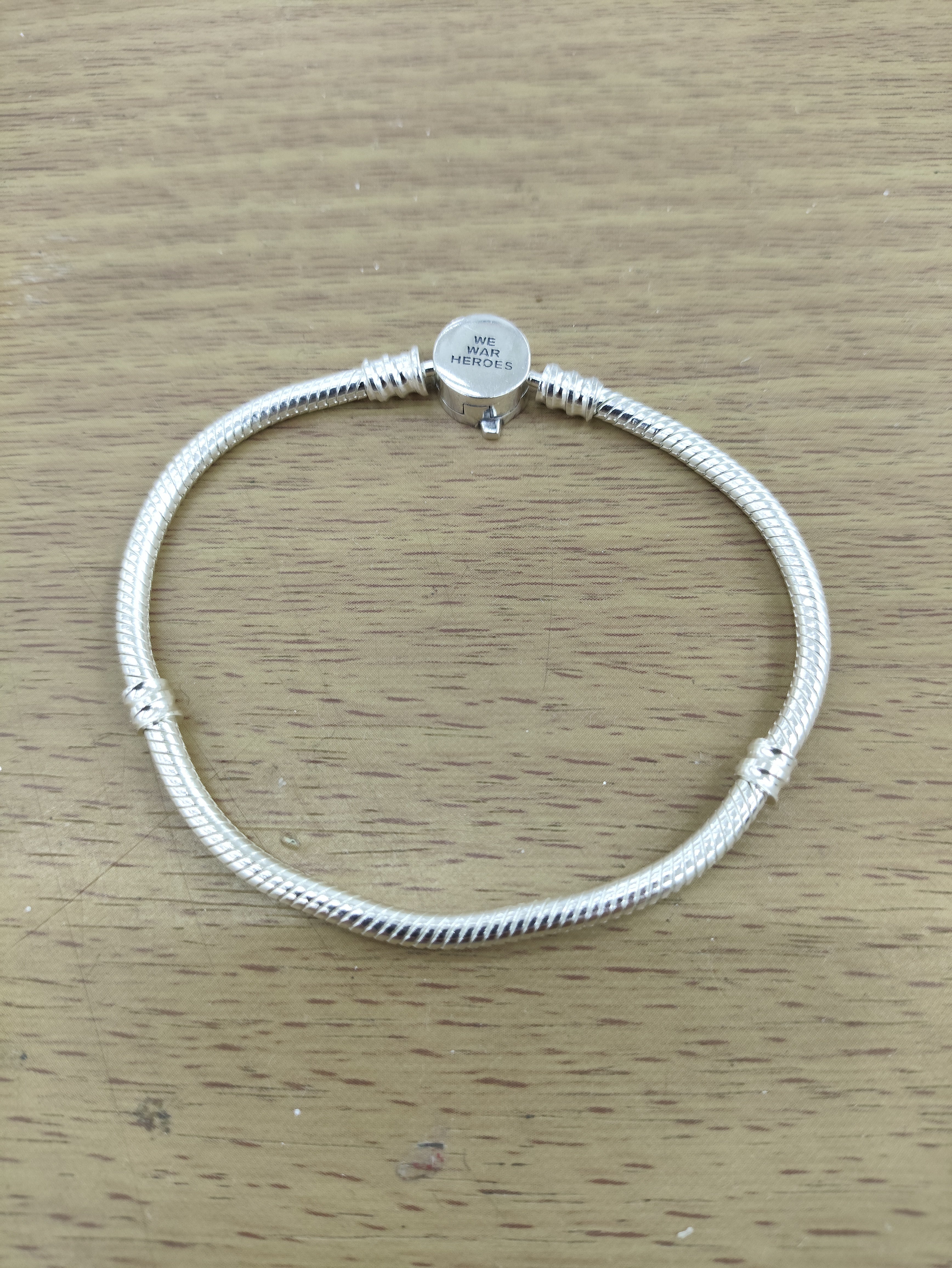 TMPPD023-17 Pulsera Dama Pand Avengers 17 cm en Plata Fina .925