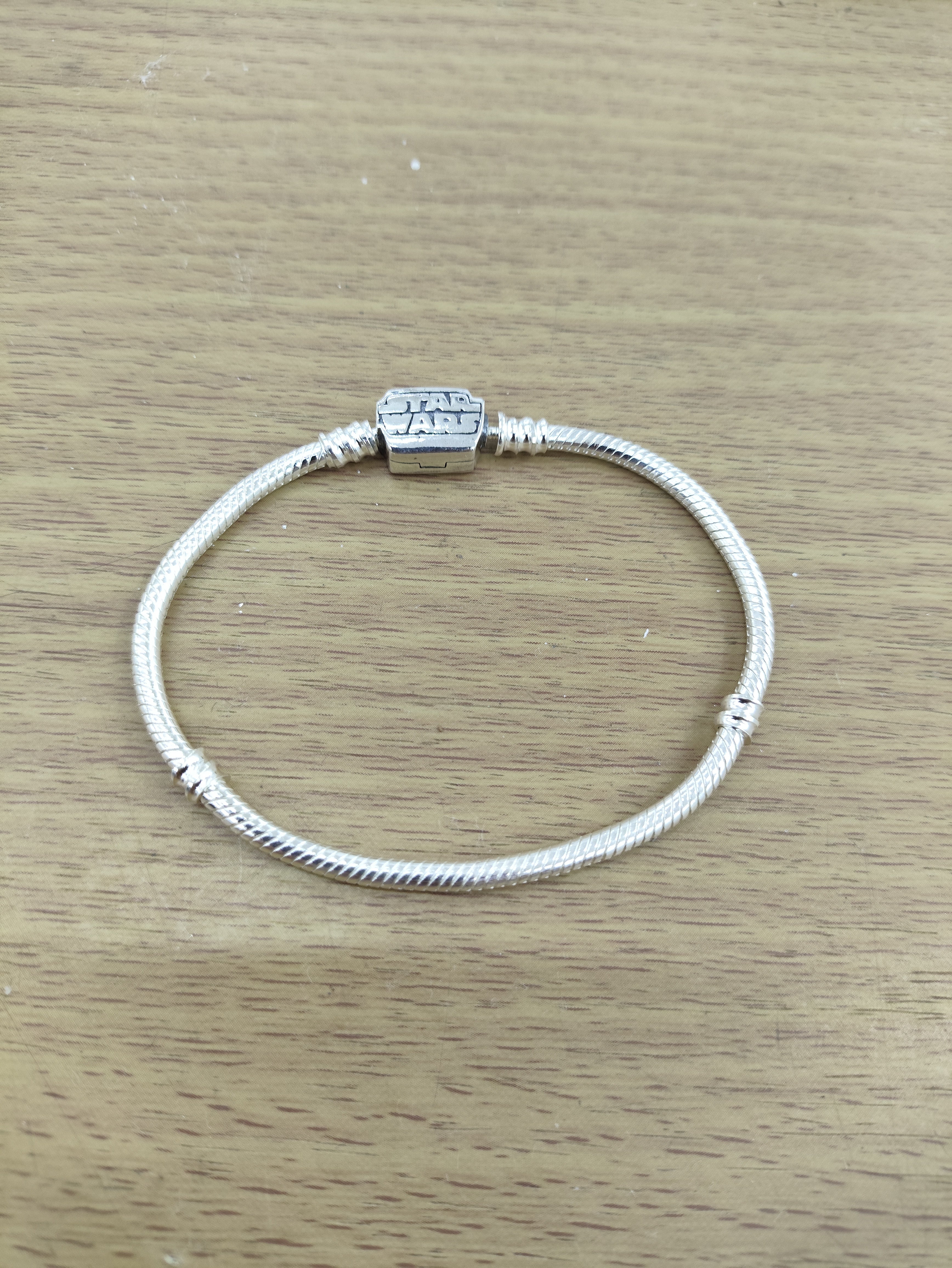TMPPD024-18 Pulsera Dama Pand Stars Wars 18 cm en Plata Fina .925