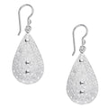 LPAA034 Aretes De Arillo Dama Filigrana Mod Gota en Plata .925 5444635130