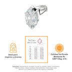 LPAD007 Anillo Para Dama Mod. Semilla Dual 862891769