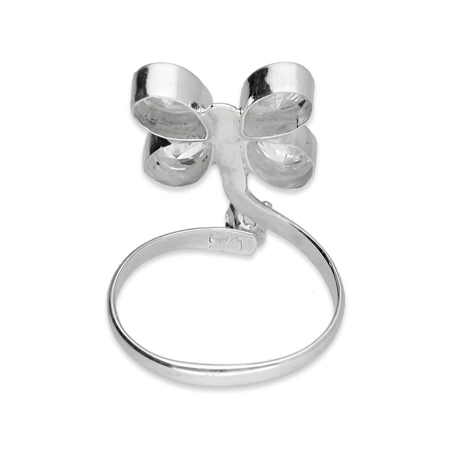 LPAD018 Anillo Para Dama Mod. Mariposa Tai Ajustable Plata.925 Taxco 913898158