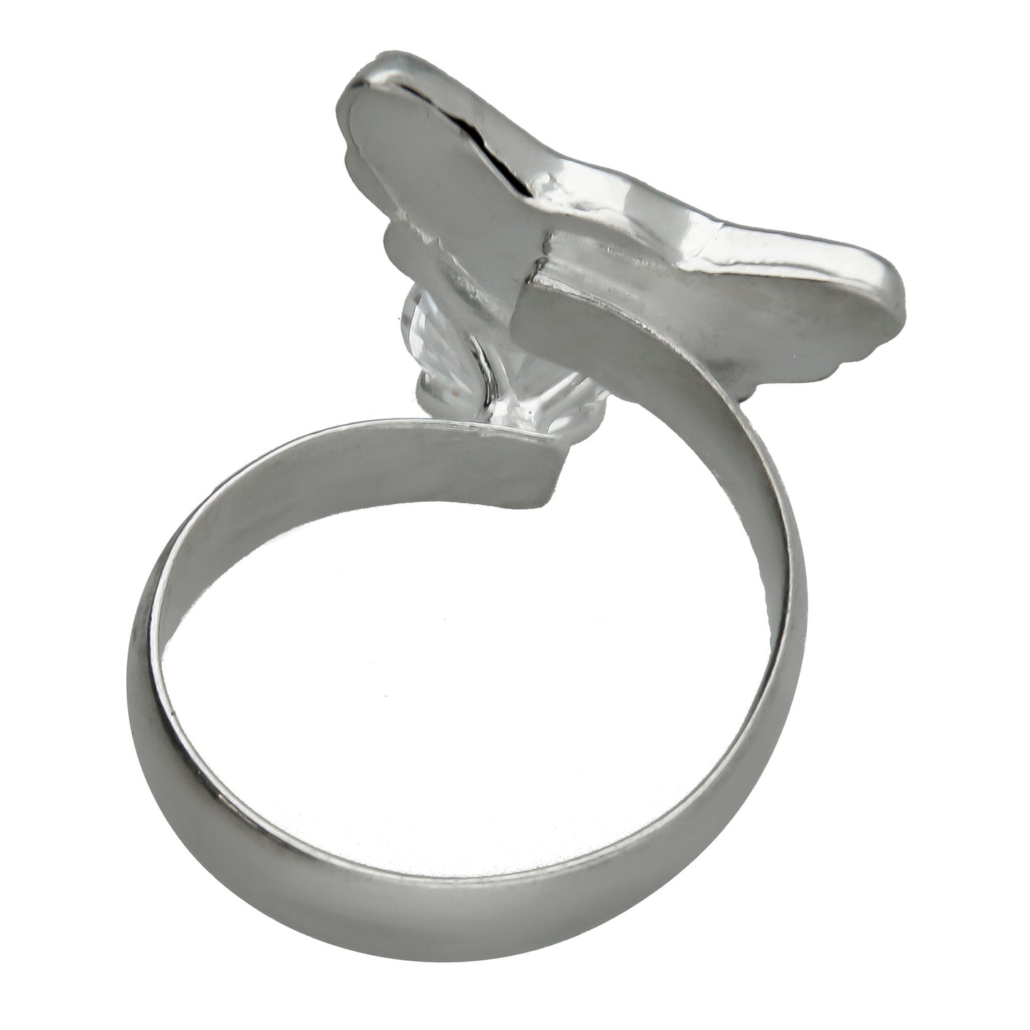 LPAD024 Anillo Plata Mod Mariposa Bombeada Zslim .925 Taxco 952454962