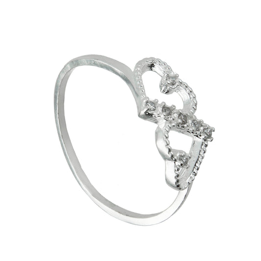 LPAD036 Anillo Corazon Dual Plata .925 Taxco Gro 1332147098