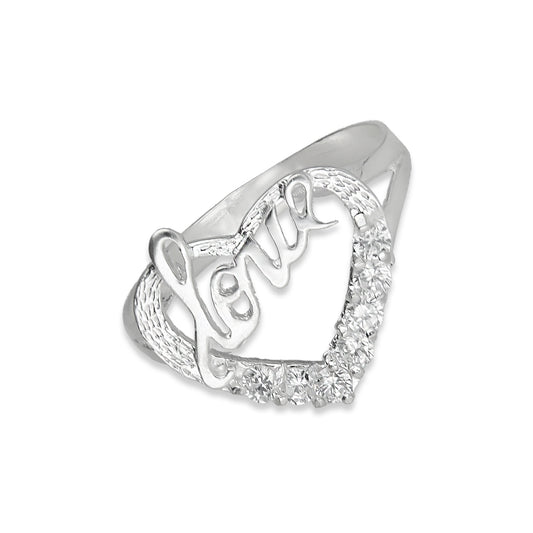 LPAD037 Anillo Corazon Love Plata .925 Taxco Gro 1332183381