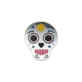 LPAD041 Anillo Calavera Esmalte Ajustable Plata .925 Taxco Gro 1352099498