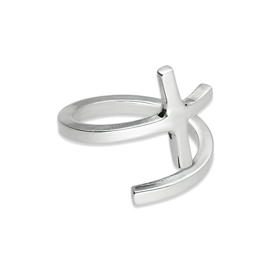 LPAD076 Anillo Modelo Cruz Around Plata .925 Taxco Gro 2098767275