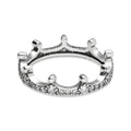 LPAD097 Anillo Pand Corona Pavé Plata .925 Taxco Gro