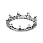 LPAD097 Anillo Pand Corona Pavé Plata .925 Taxco Gro