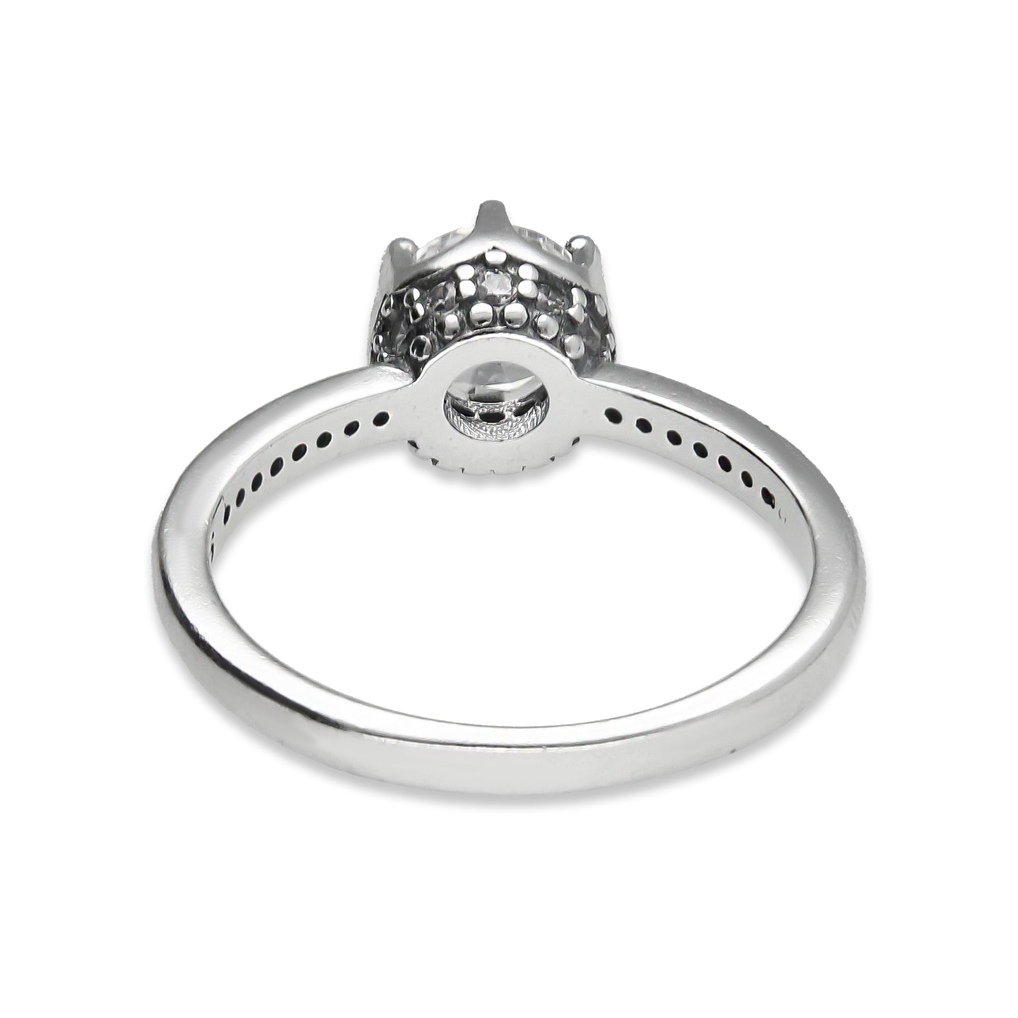LPAD099 Anillo Pand Corona Torre Plata .925 Taxco Gro