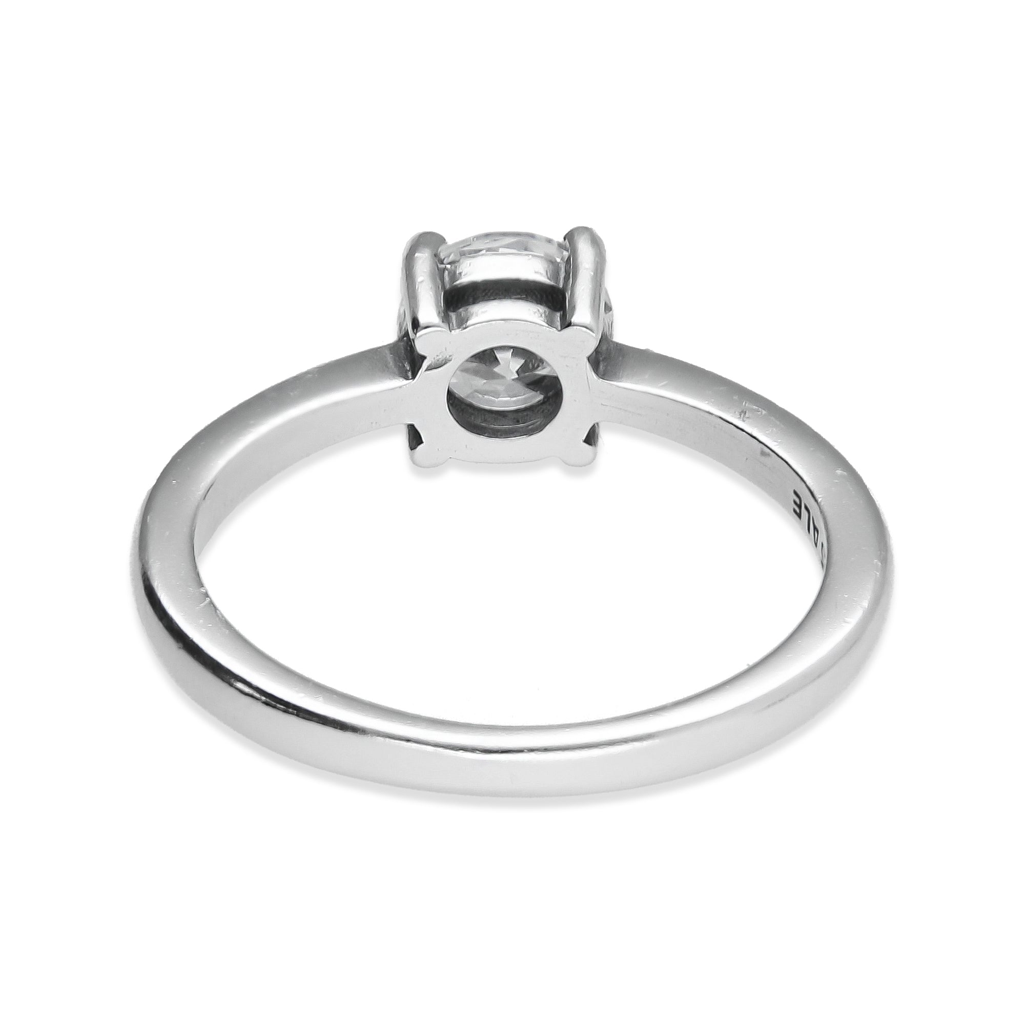 LPAD101	Anillo Pand Solitario 4U Blanco Plata .925 Taxco Gro