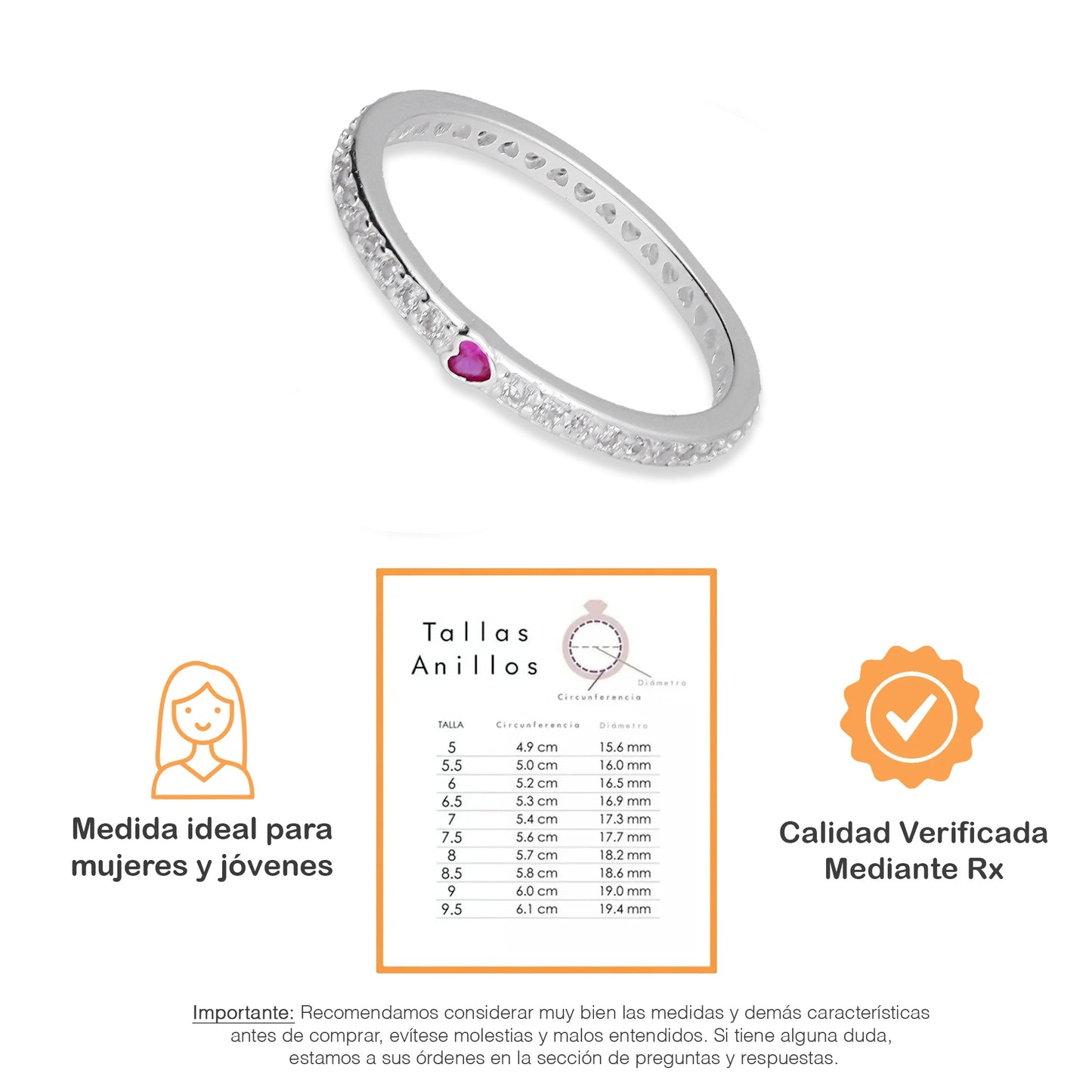 LPAD109 Anillo Churumbela Corazoncito Rosa Plata .925 Taxco Gro 2628945301