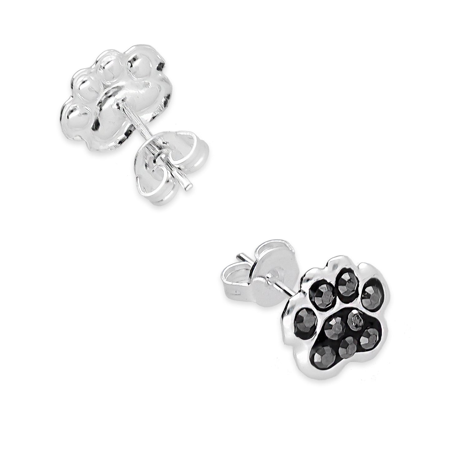 LPADJ008 Set De Aretes Y Dije Mod Perrito Huellas Plata .925 Taxco MLM894233093