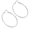 LPAF021 Arracada Facetada Plata .925 Tam 7 - 35 Mm Diámetro Taxco MLM918616566