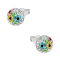 LPAP049 Arete Bola de Fuego C Bco 9 mm Plata .925 Taxco 1478154622