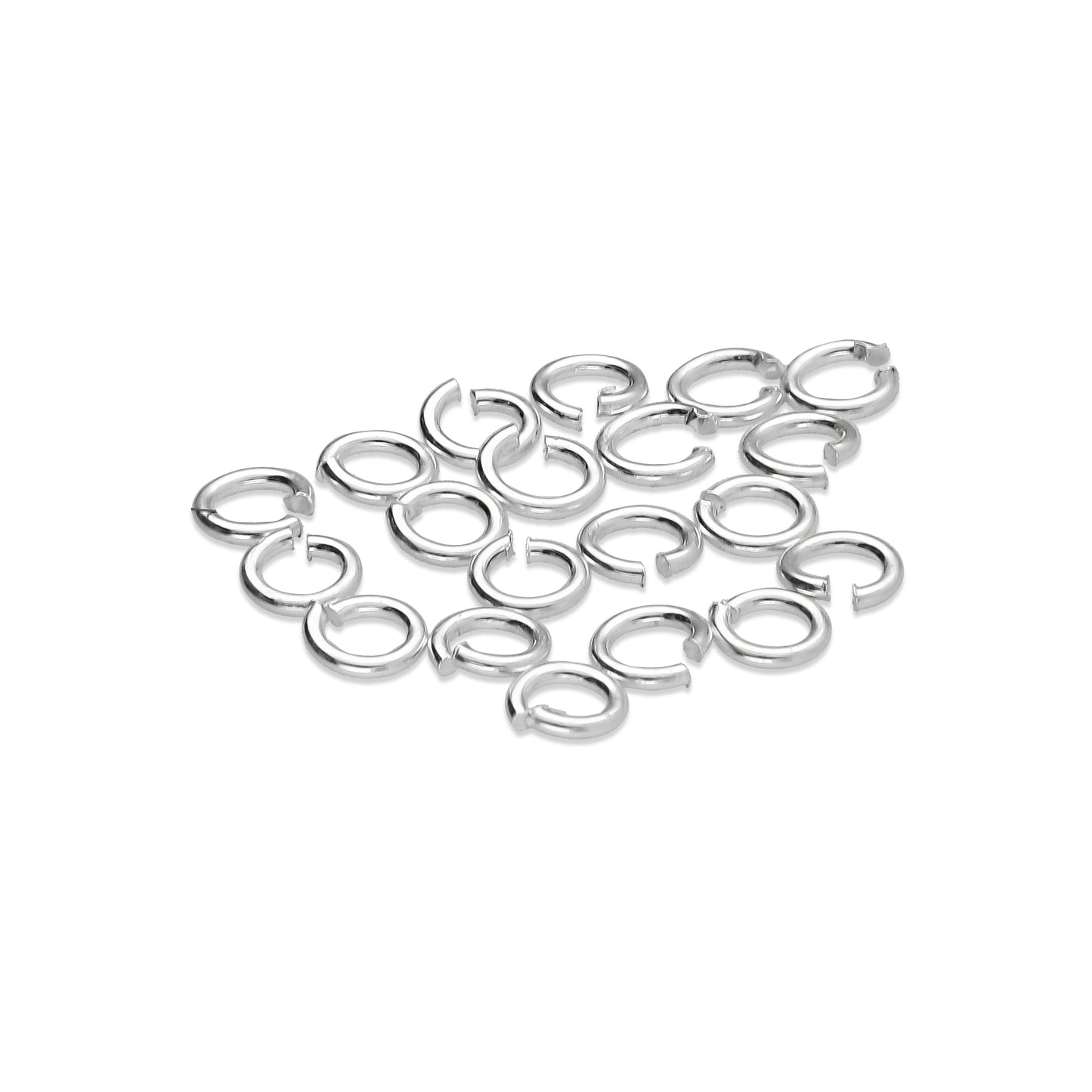 LPARG001 Argollas 3 mm para Armar - 20 Piezas de Plata .925 2023766061