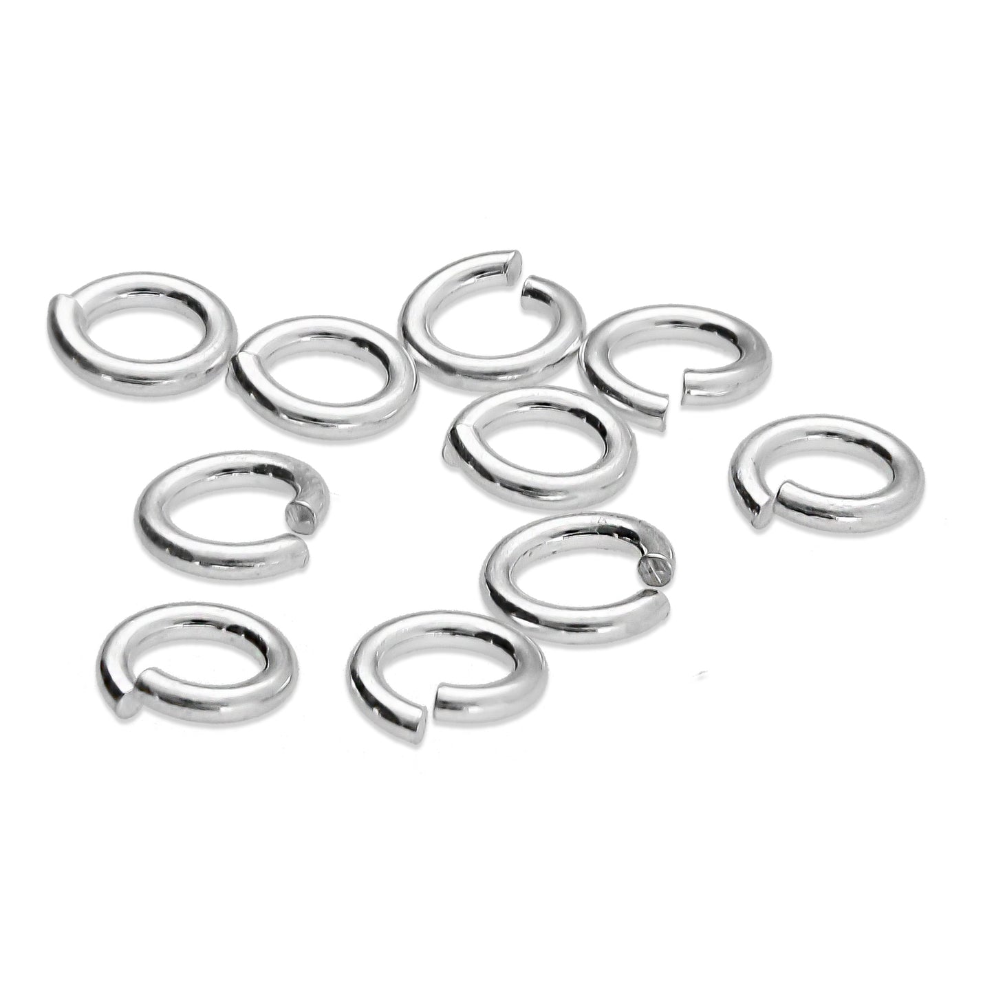 LPARG003 Argollas 5 mm Ref para Armar - 10 Piezas de Plata .925 2023807409