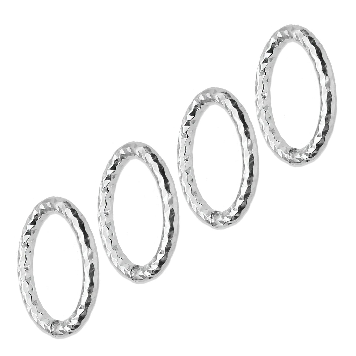 LPARO001 Aros Diam 13 mm para Armar - 2 Pares de Plata .925 2023084167