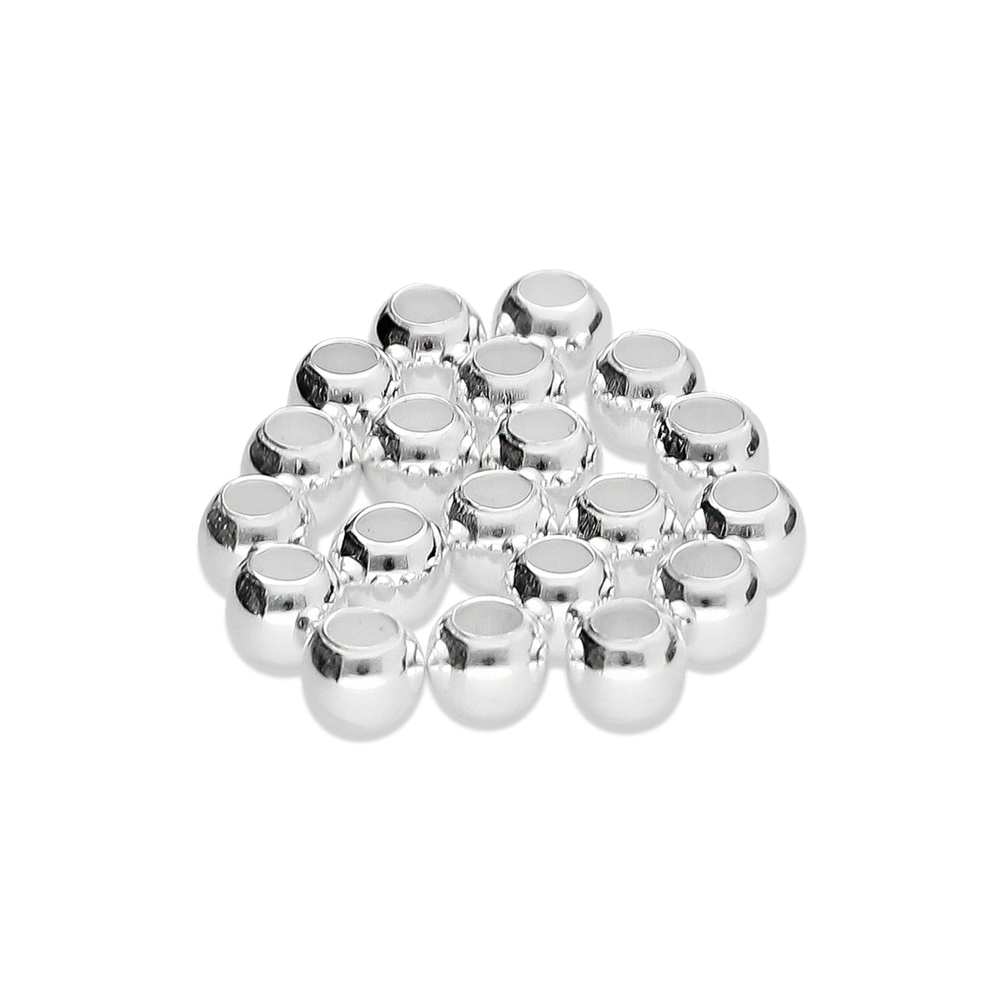 LPBO001 Bola Lisa 2 mm para Armar - 20 Piezas de Plata .925 2023696935