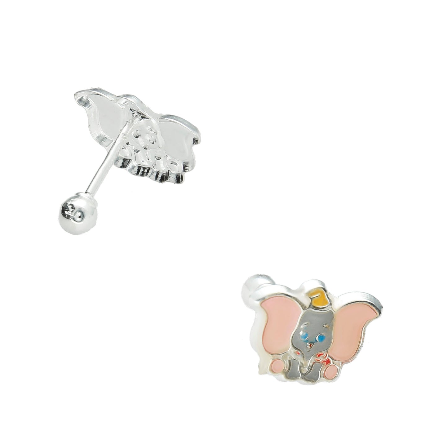 LPBR025 Aretes Broquel Plata Mod Elefante Esmalte Plata .925 Taxco MLM868556846