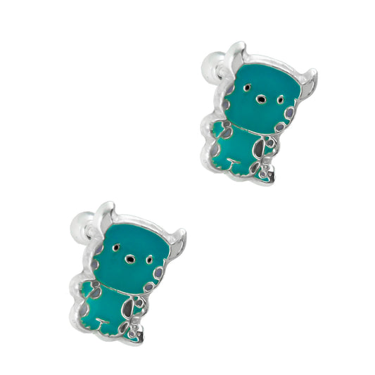 LPBR045 Aretes Broquel Plata Mod Monster Gatito Plata .925 Taxco MLM869595320