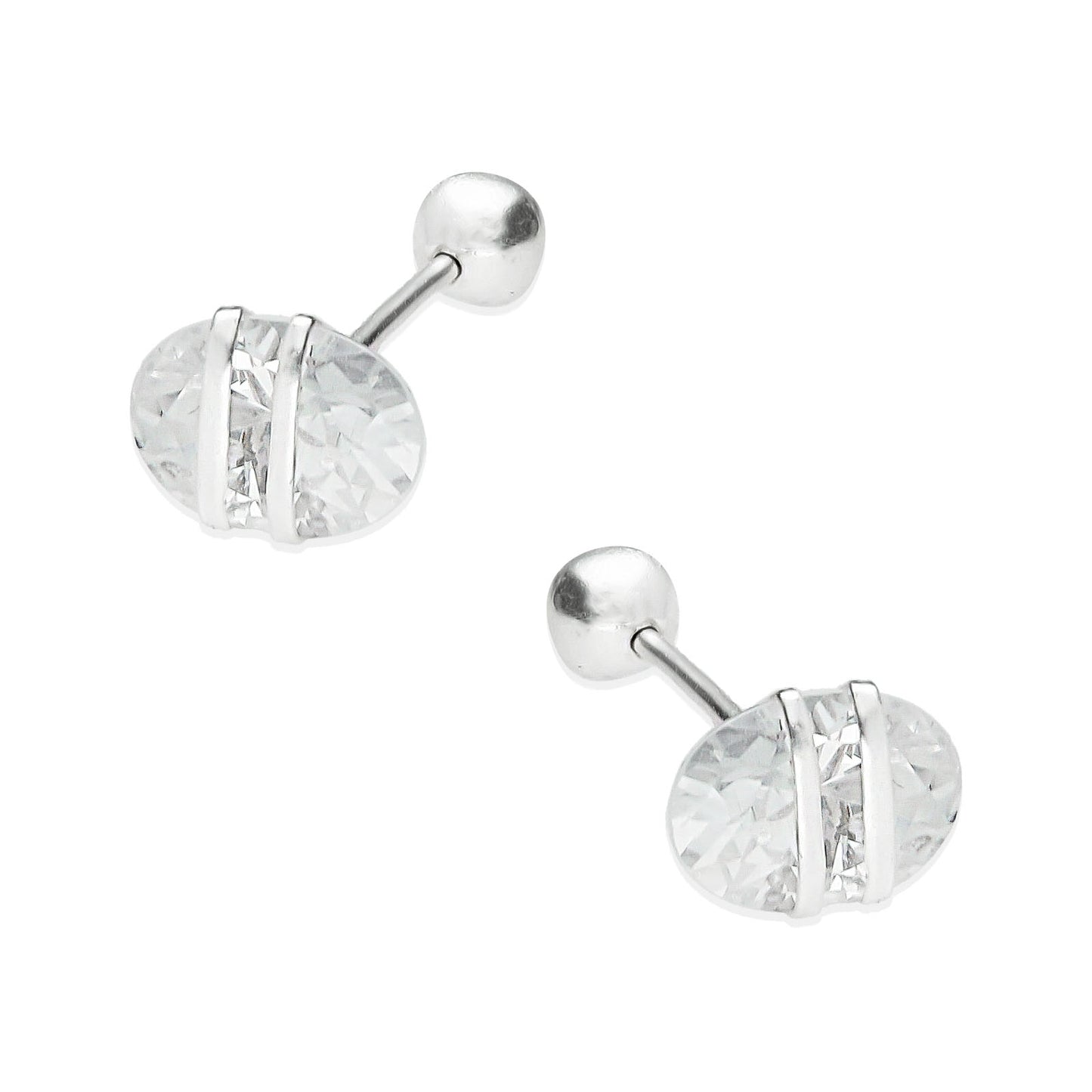 LPBR080 Aretes Broquel Ovalo Linea Zirc Plata .925 Taxco Gro. 2766013412